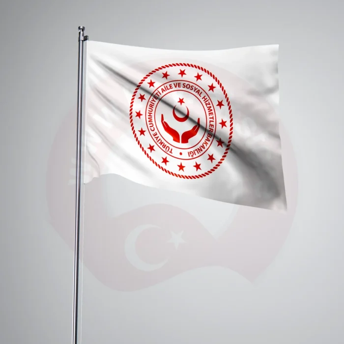 Aile ve Sosyal Hizmetler Bakanlığı Bayrağı - Görsel 2