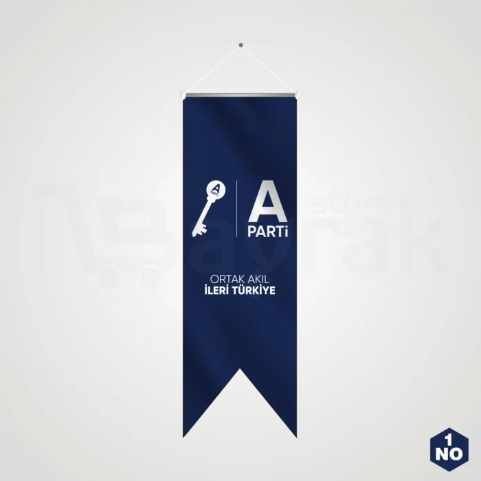 Anahtar Parti Kırlangıç Bayrak - Görsel 1