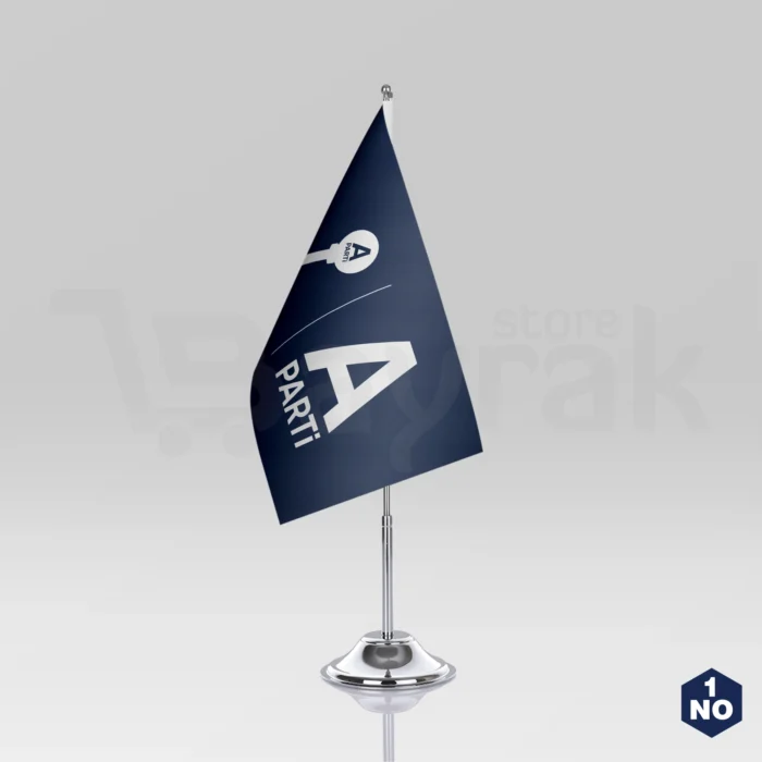 Anahtar Parti Tekli Masa Bayrağı - Görsel 1