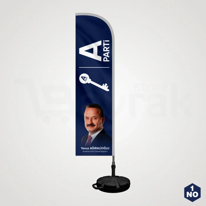 Anahtar Parti Yelken Bayrağı - Görsel 1