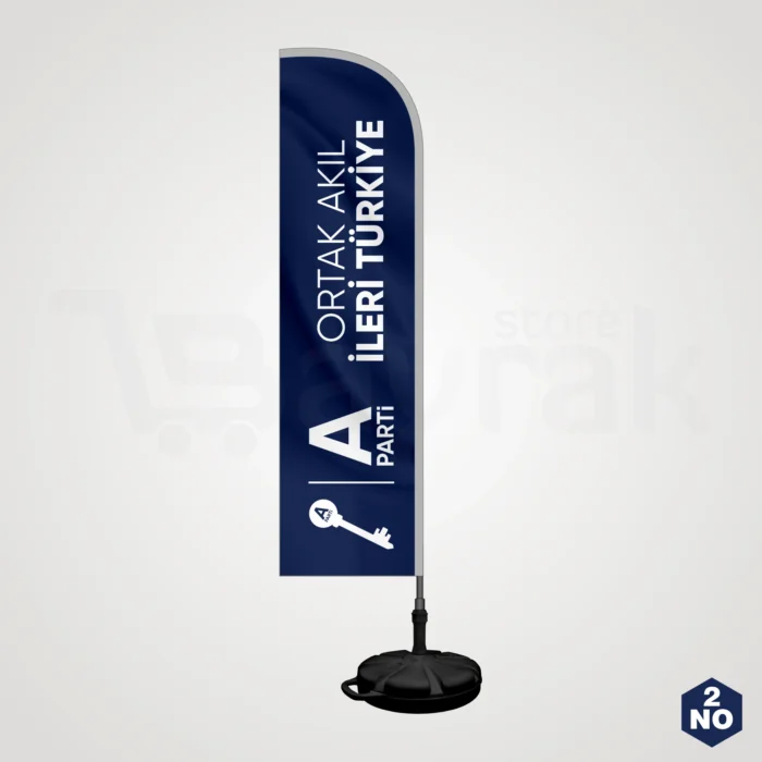 Anahtar Parti Yelken Bayrağı - Görsel 2