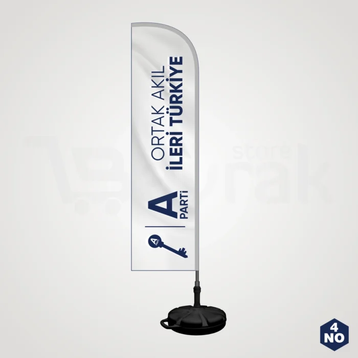 Anahtar Parti Yelken Bayrağı - Görsel 4