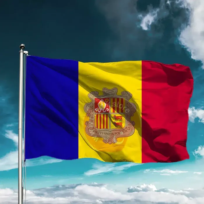 Andorra Bayrağı - Görsel 1