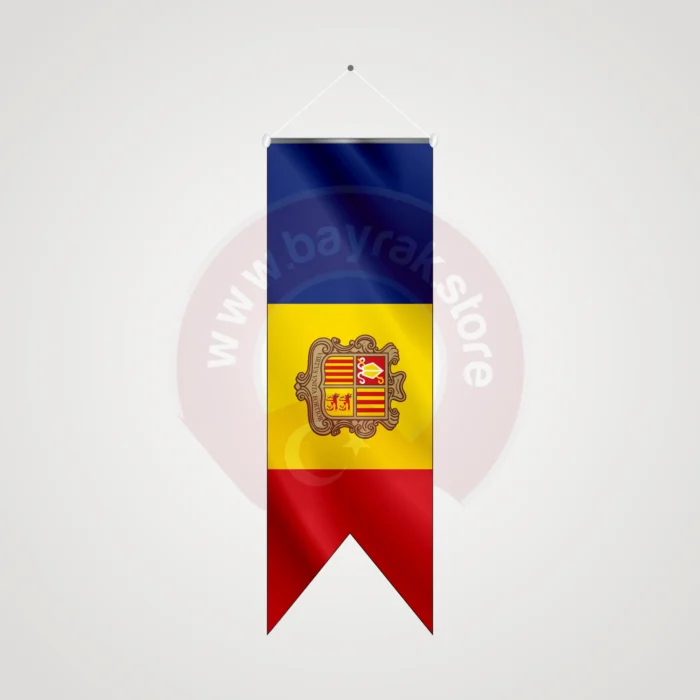 Andorra Kırlangıç Bayrak - Görsel 1