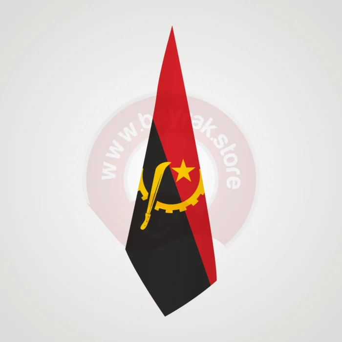 Angola Makam Bayrağı - Görsel 1