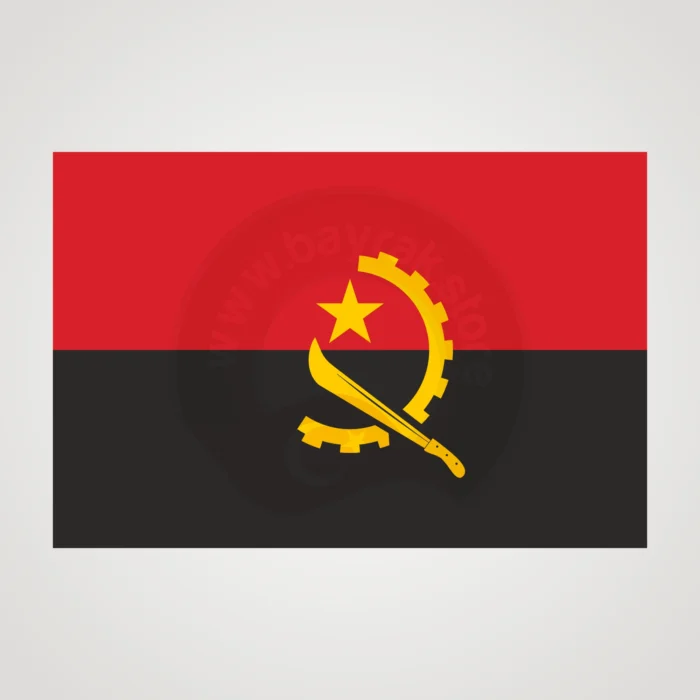 Angola Makam Bayrağı - Görsel 2
