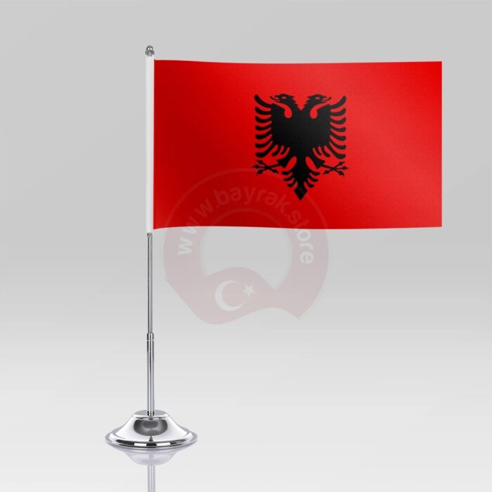 Arnavutluk Masa Bayrağı - Görsel 2