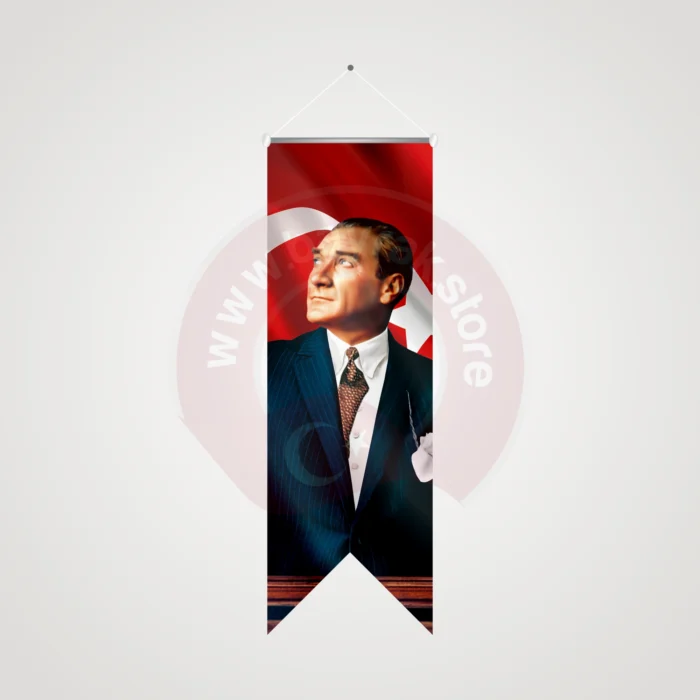 Atatürk Kırlangıç Bayrak 1No - Görsel 1