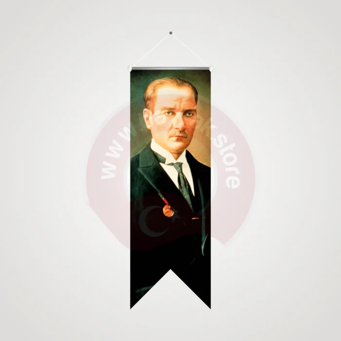 Atatürk Kırlangıç Bayrak 5No - Görsel 1