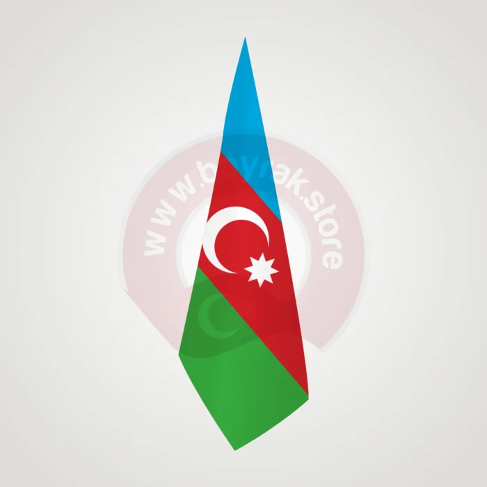 Azerbaycan Makam Bayrağı - Görsel 1