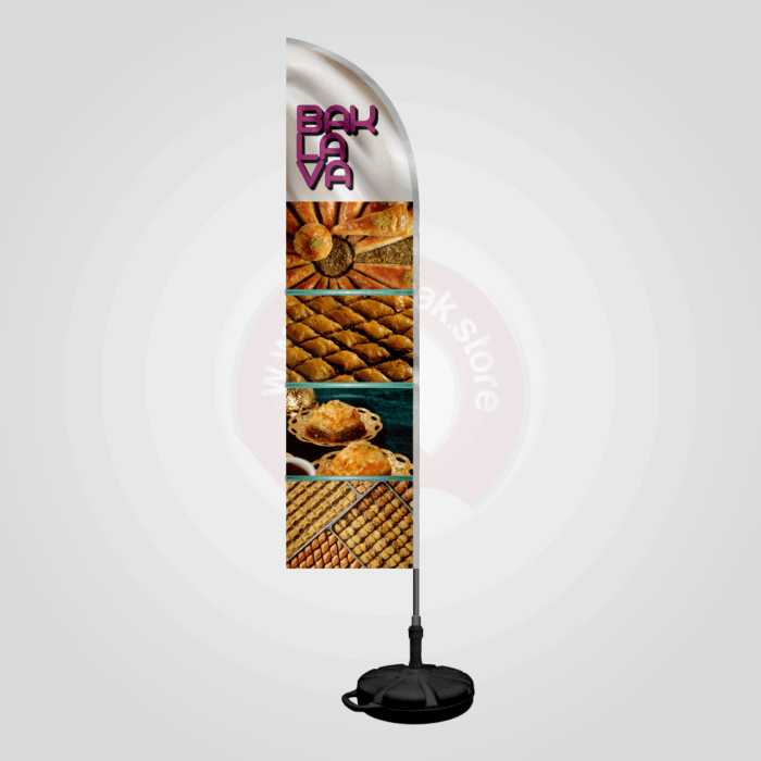 Baklava Yelken Bayrak - Görsel 1