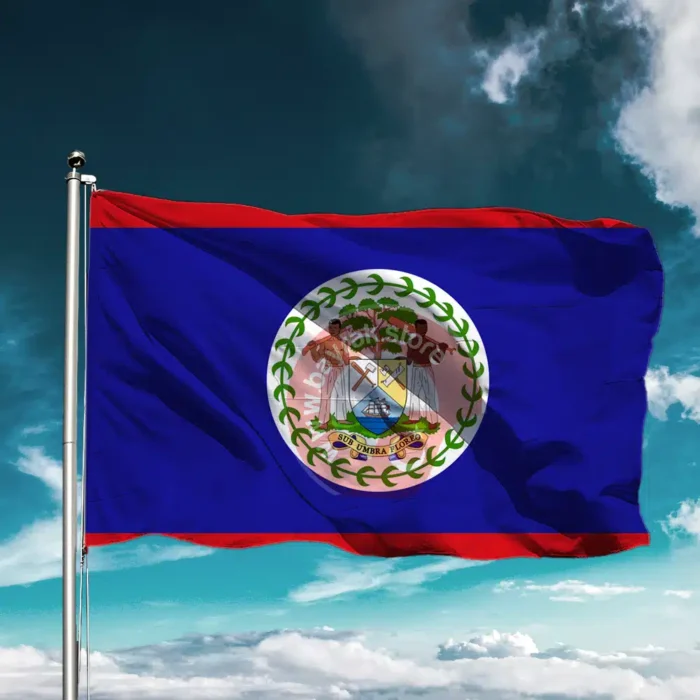 Belize Bayrağı - Görsel 1