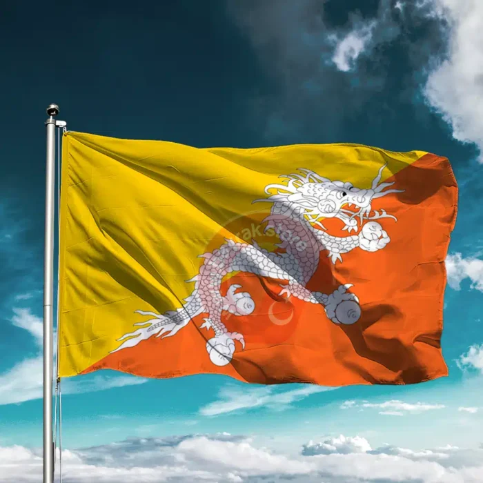 Bhutan Bayrağı - Görsel 1