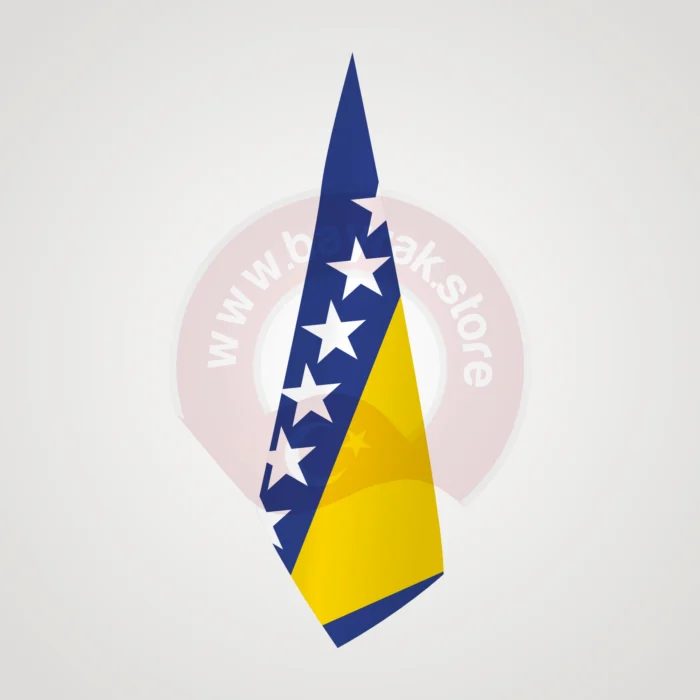 Bosna-Hersek Makam Bayrağı - Görsel 1