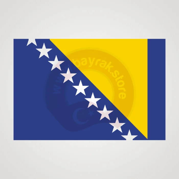 Bosna-Hersek Makam Bayrağı - Görsel 2