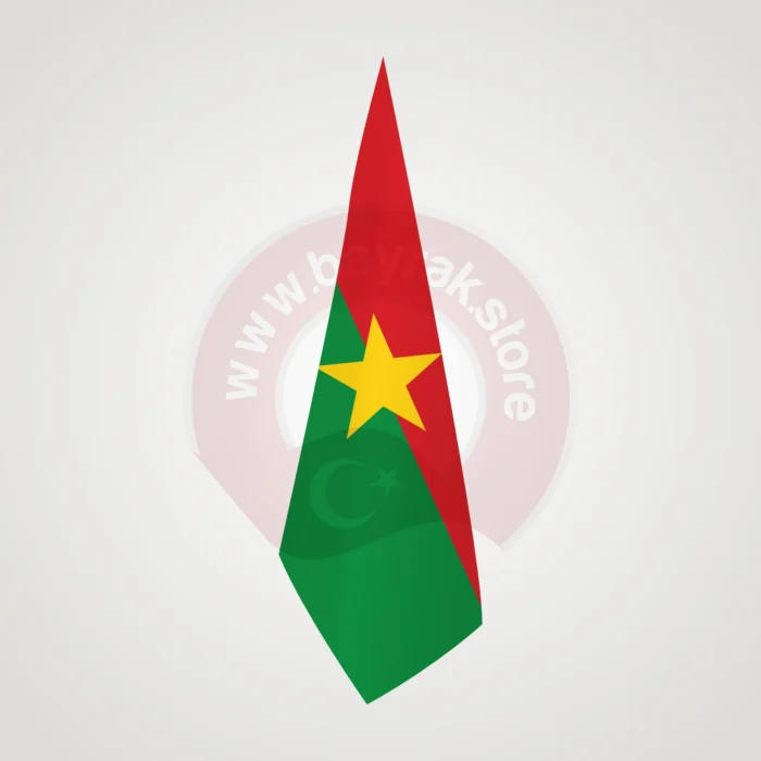Burkina Faso Makam Bayrağı - Görsel 1