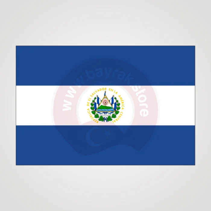 El Salvador Makam Bayrağı - Görsel 2