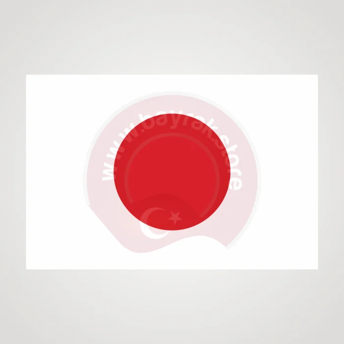 Japonya Makam Bayrağı - Görsel 2