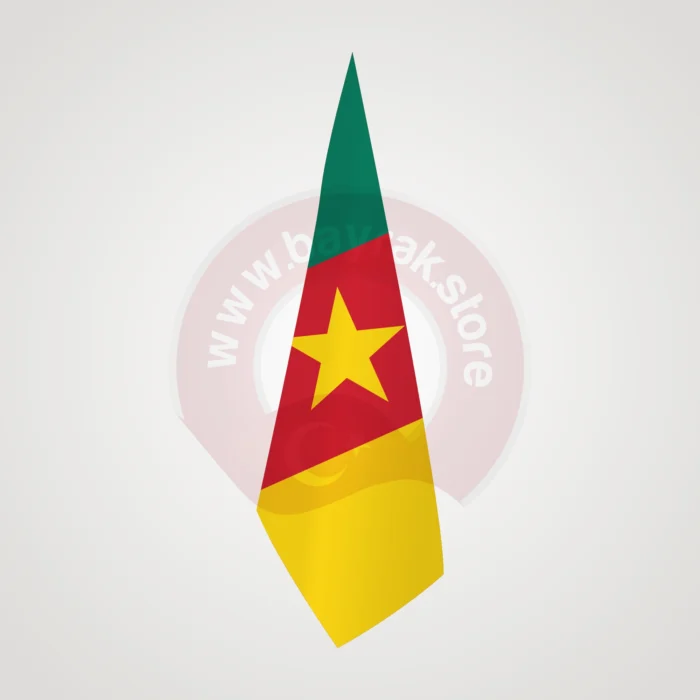 Kamerun Makam Bayrağı - Görsel 1