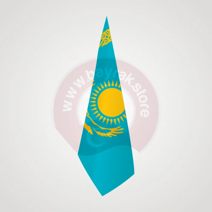 Kazakistan Makam Bayrağı - Görsel 1