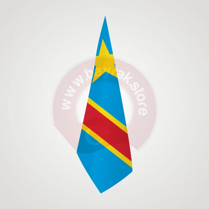 Kongo Demokratik Cumhuriyeti Makam Bayrağı - Görsel 1