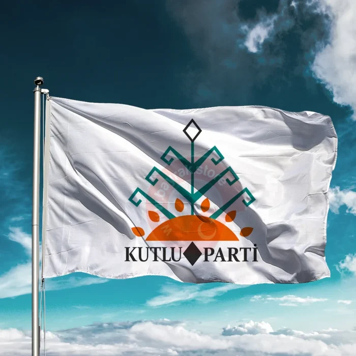 Kutlu Parti Raşel Gönder Bayrağı - Görsel 1