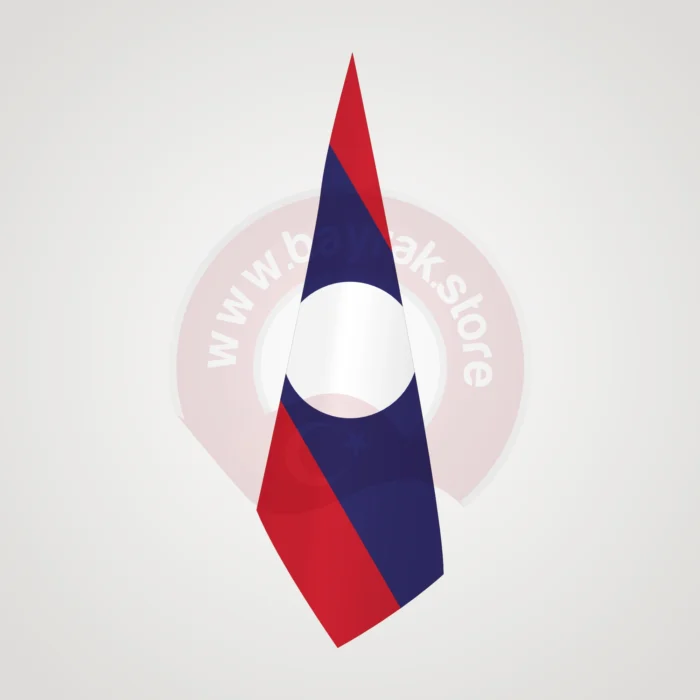 Laos Makam Bayrağı - Görsel 1