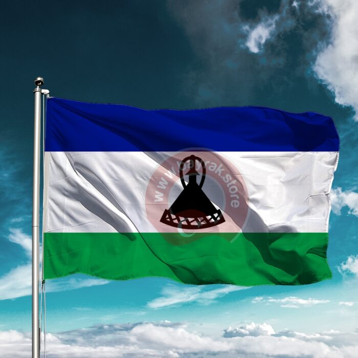 Lesotho Bayrağı - Görsel 1
