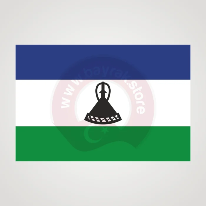 Lesotho Makam Bayrağı - Görsel 2