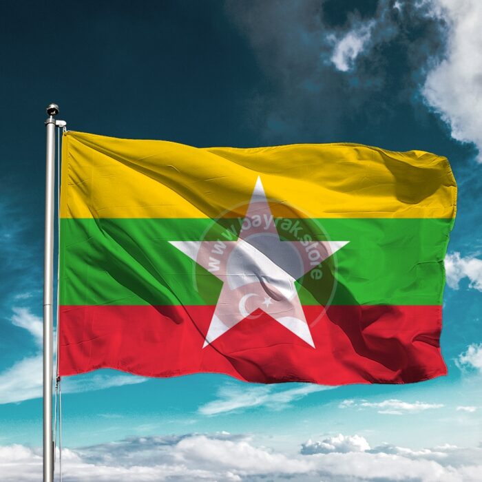 Myanmar Bayrağı - Görsel 1