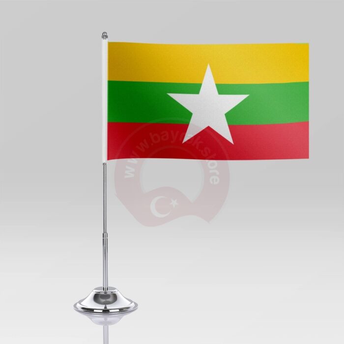 Myanmar Masa Bayrağı - Görsel 2