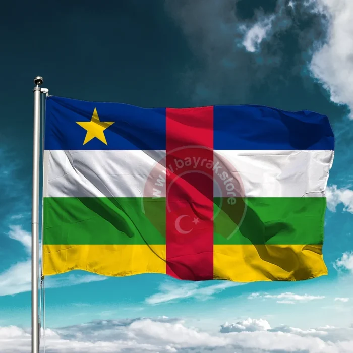 Orta Afrika Cumhuriyeti Bayrağı - Görsel 1