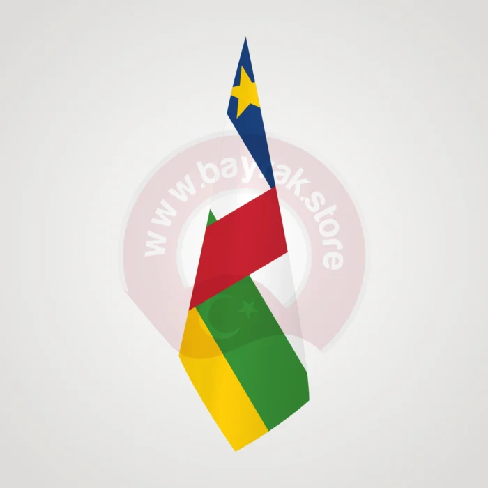Orta Afrika Cumhuriyeti Makam Bayrağı - Görsel 1