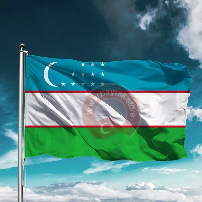 Özbekistan Bayrağı - Görsel 1
