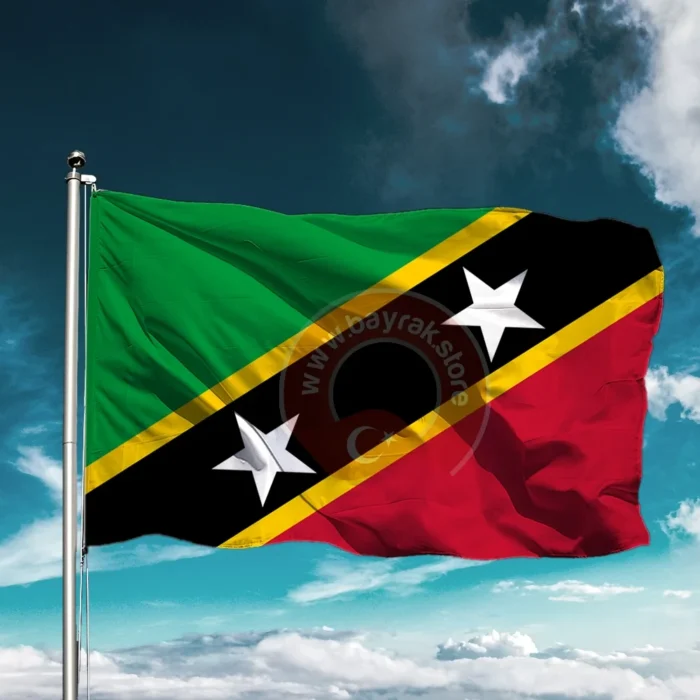 Saint Kitts ve Nevis Bayrağı - Görsel 1