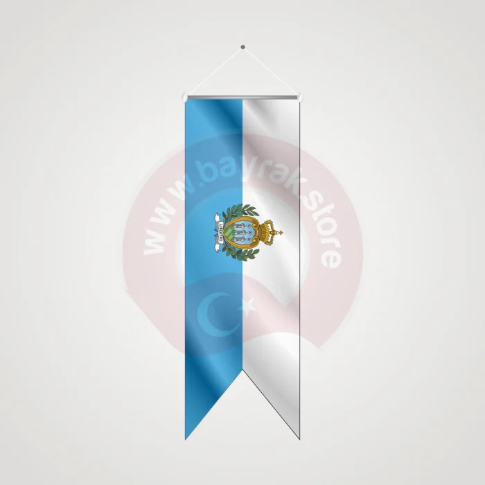 San Marino Kırlangıç Bayrak - Görsel 1