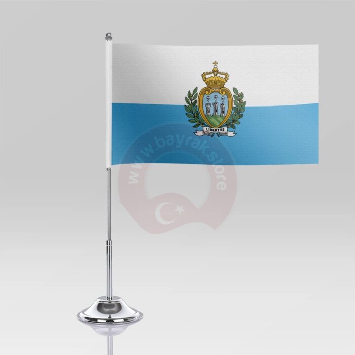 San Marino Masa Bayrağı - Görsel 2