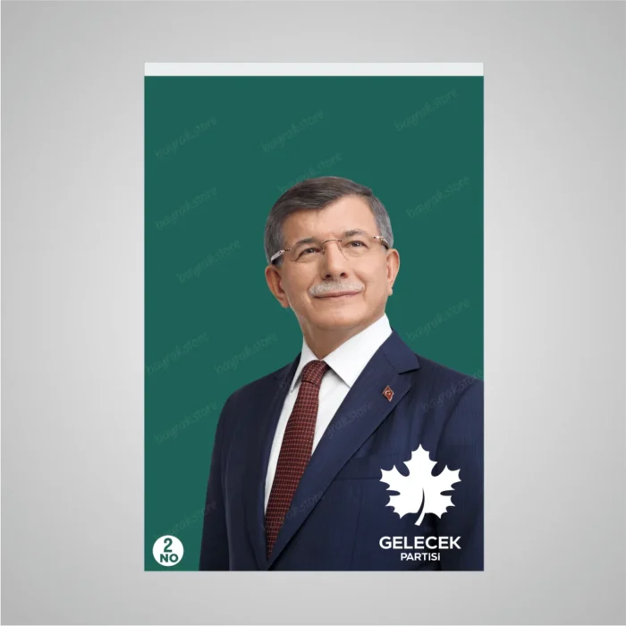 Ahmet Davutoğlu Posteri - Görsel 2
