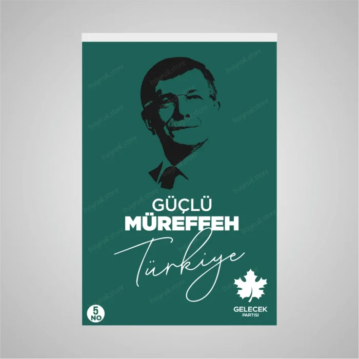 Ahmet Davutoğlu Posteri - Görsel 5