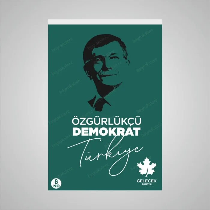 Ahmet Davutoğlu Posteri - Görsel 6