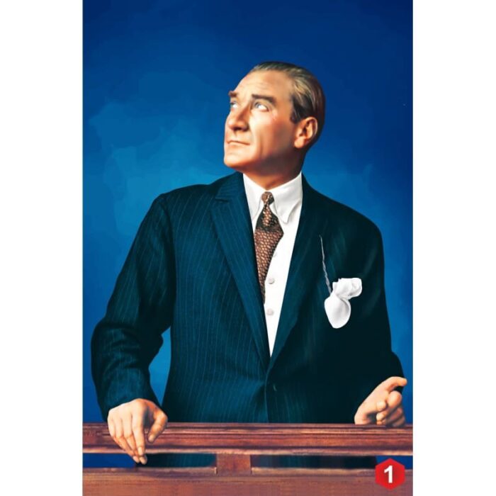 Atatürk Posteri 1 No - Görsel 1