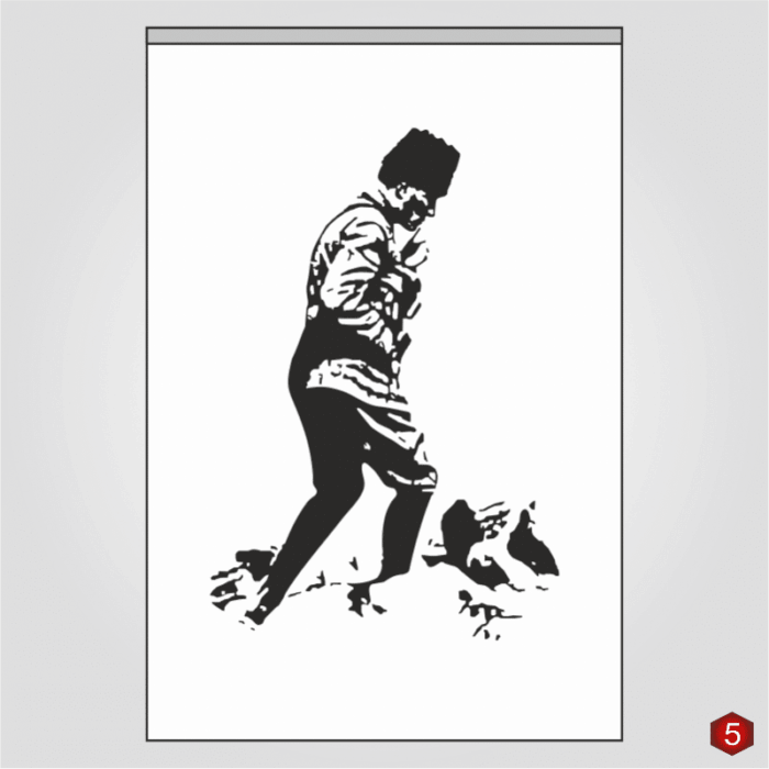Atatürk Posteri 5 No - Görsel 1