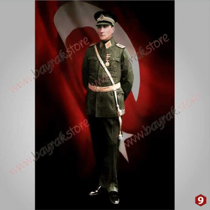 Atatürk Posteri 9 No - Görsel 1