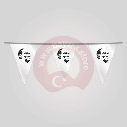 İpe Dizili Üçgen Atatürk - 1No