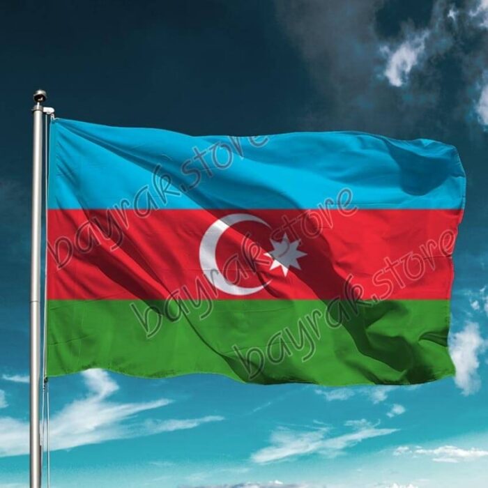 Azerbaycan Bayrağı - Görsel 1