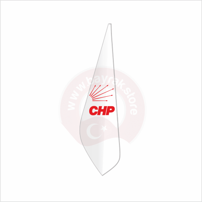 CHP Makam Bayrağı Simsiz - Görsel 1