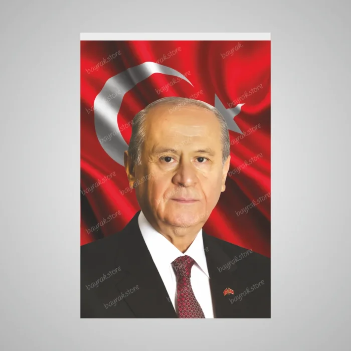 Devlet Bahçeli Posteri - Görsel 1