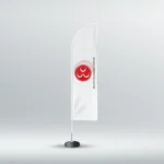 MHP Yelken Bayrak Beyaz (75×300)