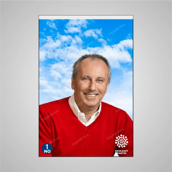 Muharrem İnce Posteri - Görsel 1