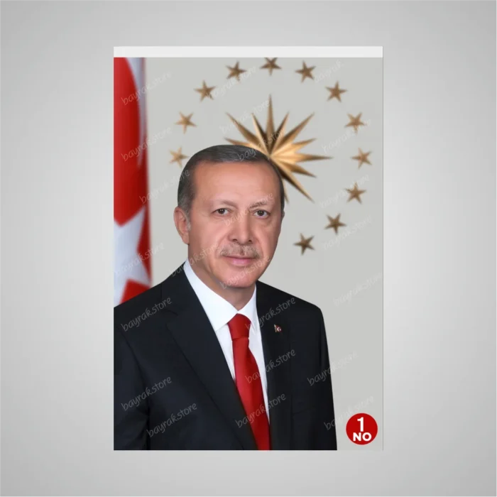 Recep Tayyip Erdoğan Posteri - Görsel 1